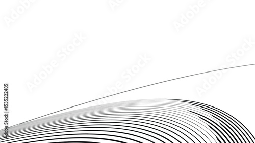 Vector abstract geometric seamless pattern with wave fading lines, tracks, halftone stripes. Extreme sport style illustration, urban art. Trendy monochrome graphic texture. Stylish sports pattern