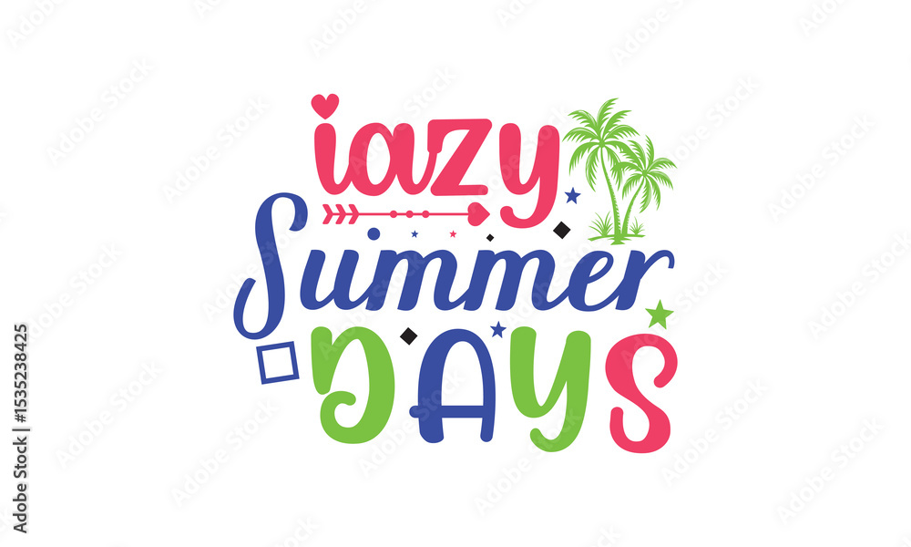 Vector Iazy summer t shirt design .
Vector Iazy summer t shirt design .