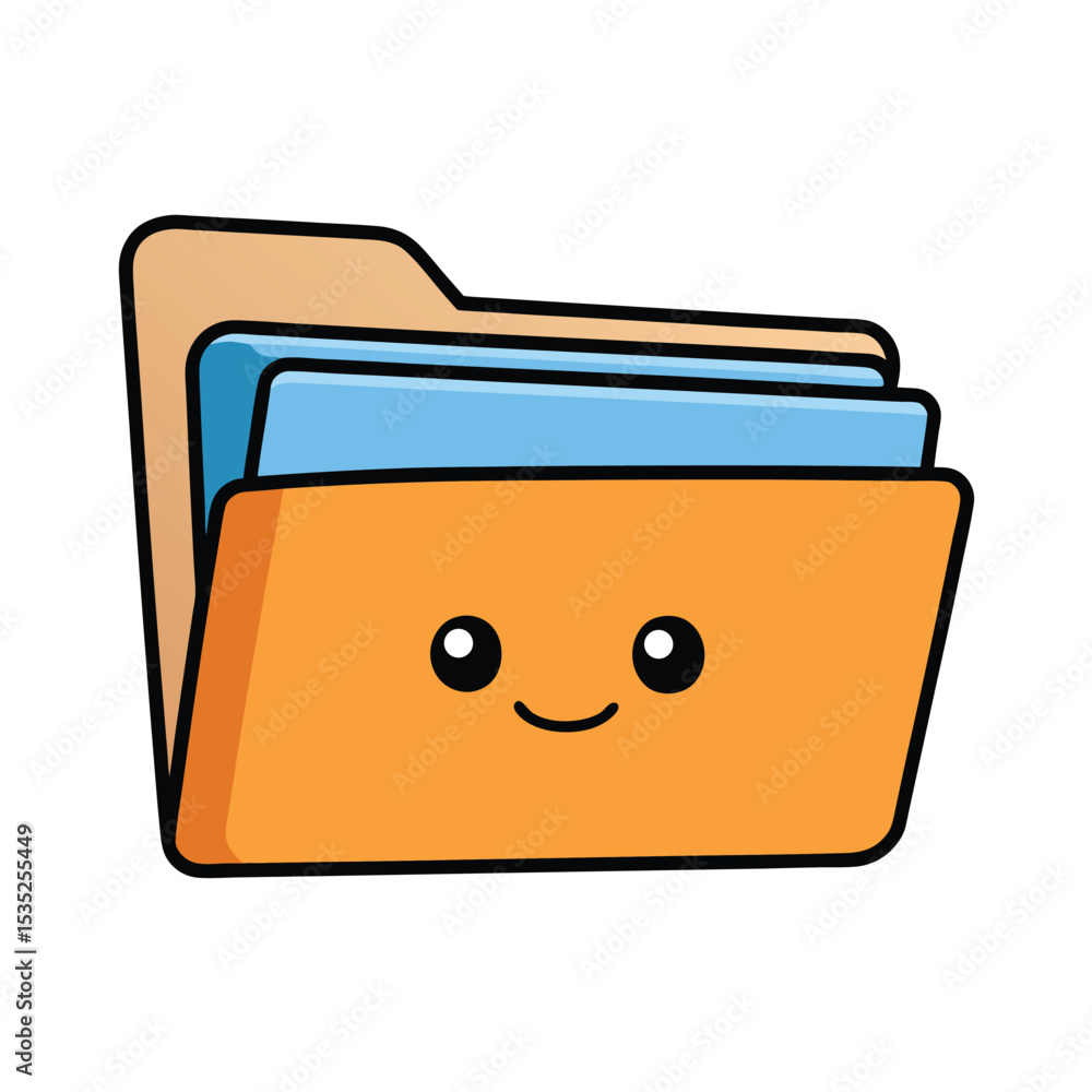 Folder Icon (white background) Folder Icon (white background)