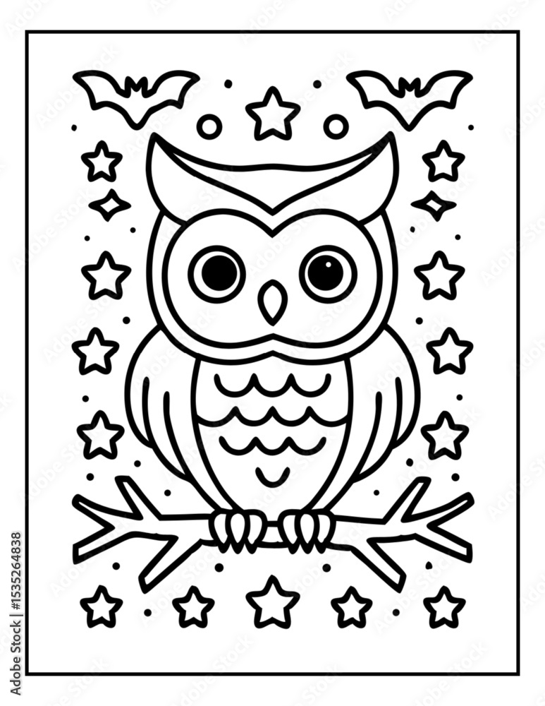 Obraz premium hand drawn coloring pages for kids