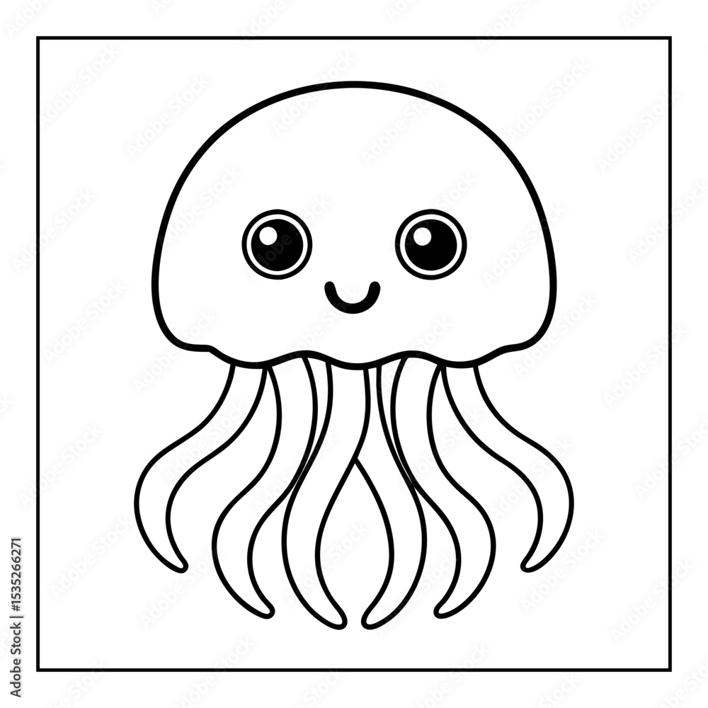 Fototapeta premium hand drawn coloring pages for kids