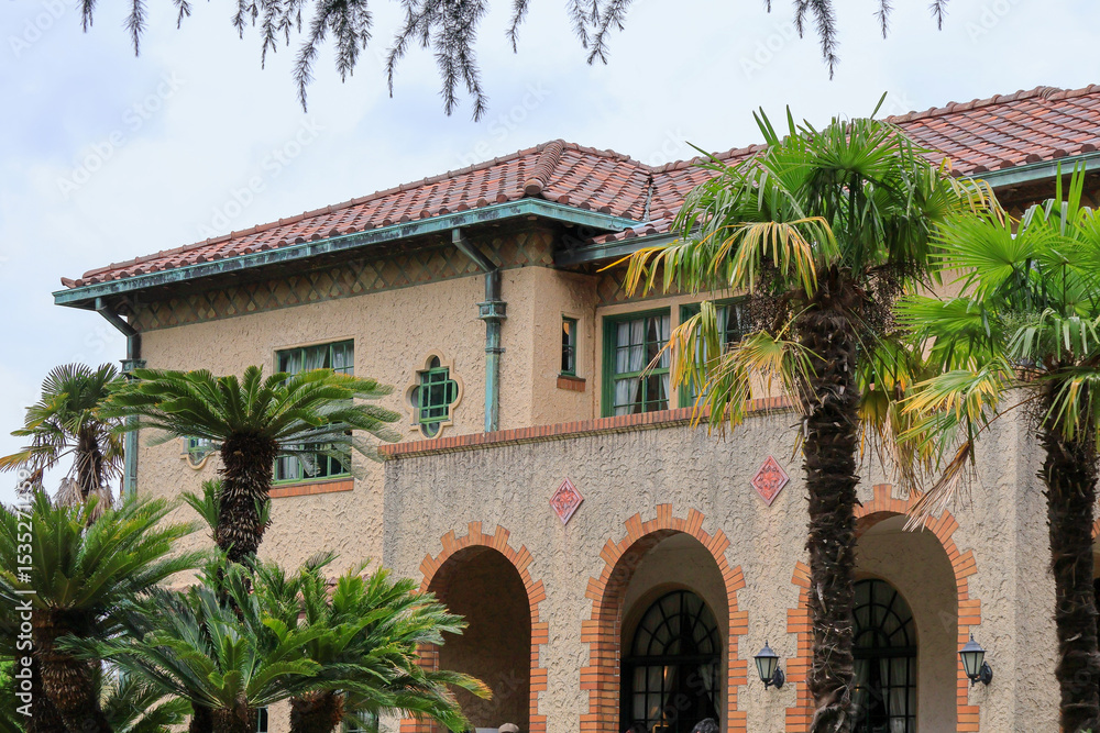 Fototapeta premium 日本周遊 百花繚乱の横浜山手異人館