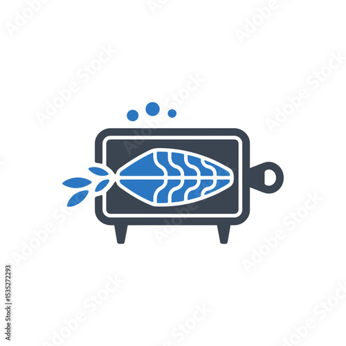 Steamed Fish Icon
