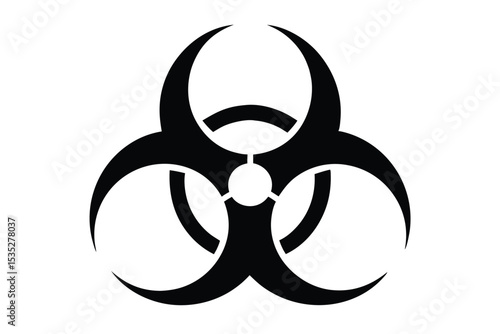 bio hazard vector  icon