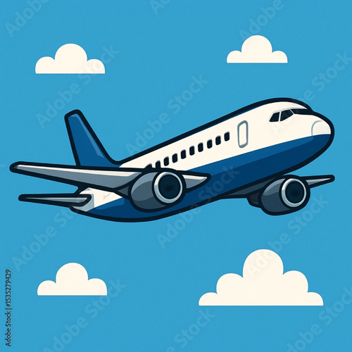 airplane flying in the sky