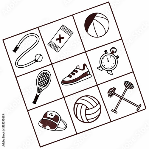 playing cards and dices