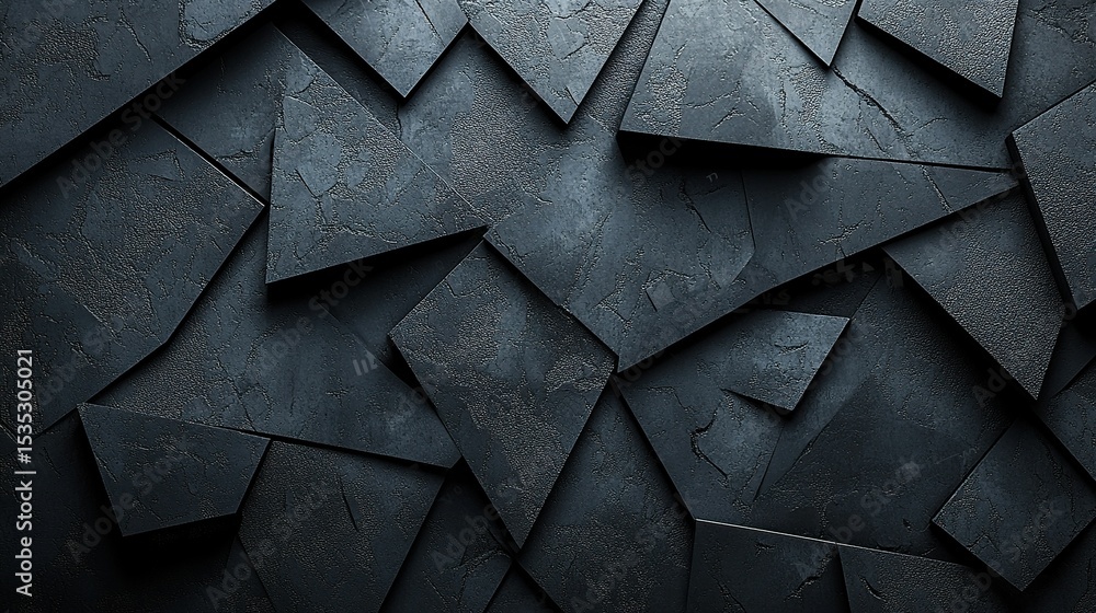Dark Stone Triangles Abstract Background Texture Dark Stone Triangles Abstract Background Texture