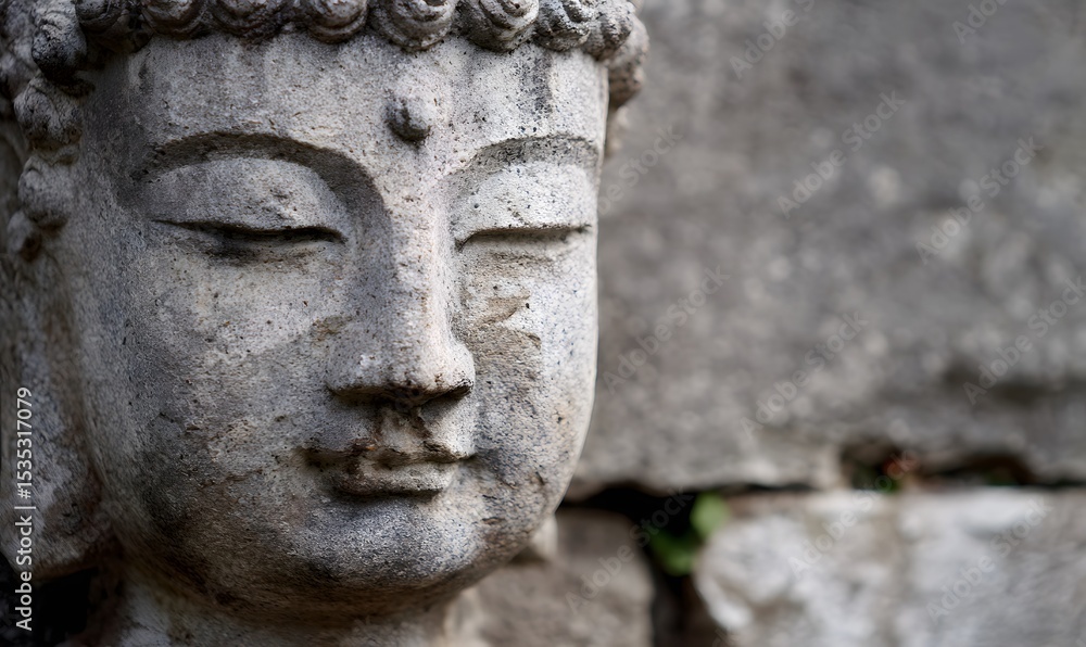 Buddha statue,Generative AI Buddha statue,Generative AI