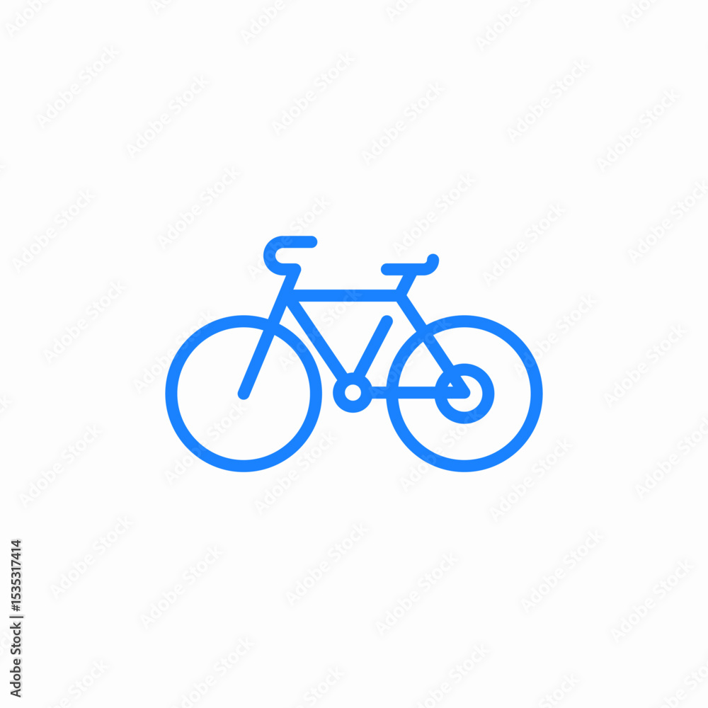 bicycle vehicle icon sign vector bicycle vehicle icon sign vector