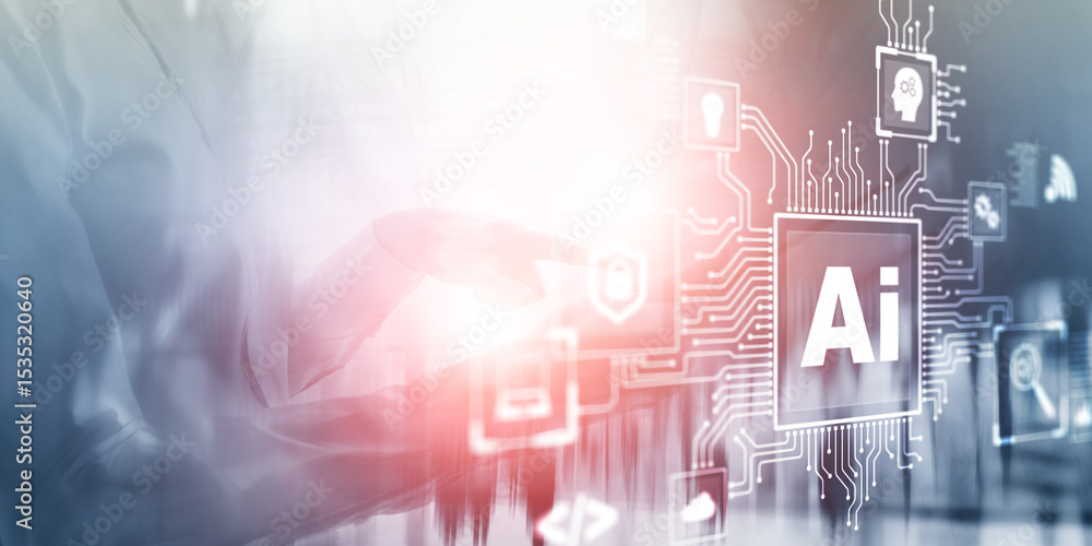 Artificial Intelligence Processor Concept. AI Big Data Array. Innovation concept 2025 Artificial Intelligence Processor Concept. AI Big Data Array. Innovation concept 2025