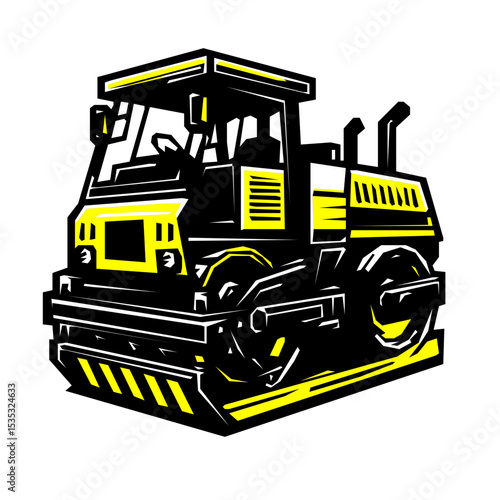 A heavy tracked vehicle, possibly a large excavator or a specialized bulldozer, designed for tough terrain