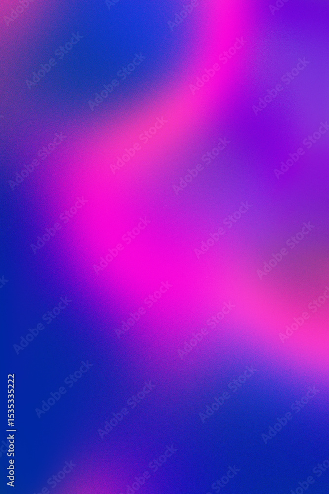 Fototapeta premium Vibrant pink purple grainy gradient background.