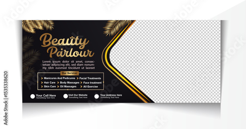 Beauty Parlor Social Media Banner
