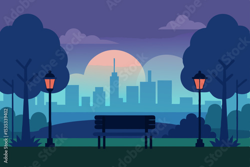 urban landscape with city landscape