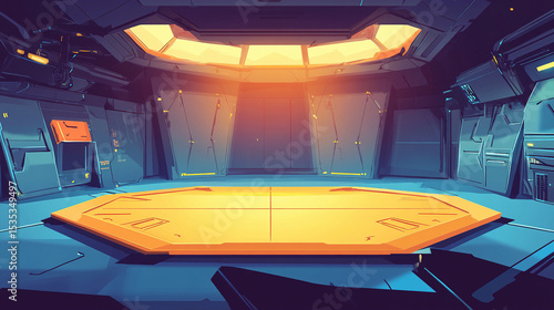 robotic podium for kids stuff advertisement and product placement