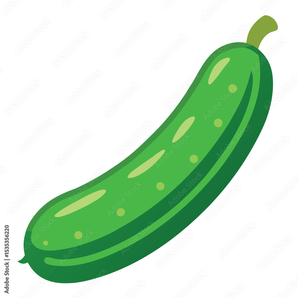 Cucumber vector art Cucumber vector art
