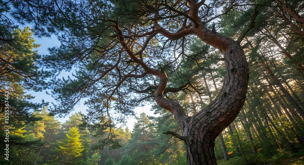 twisted pine tree twisted pine tree