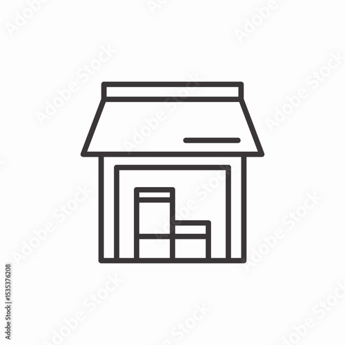 windorw seat icon sign vector
