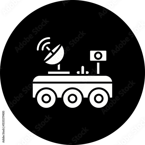 Mars Rover Icon