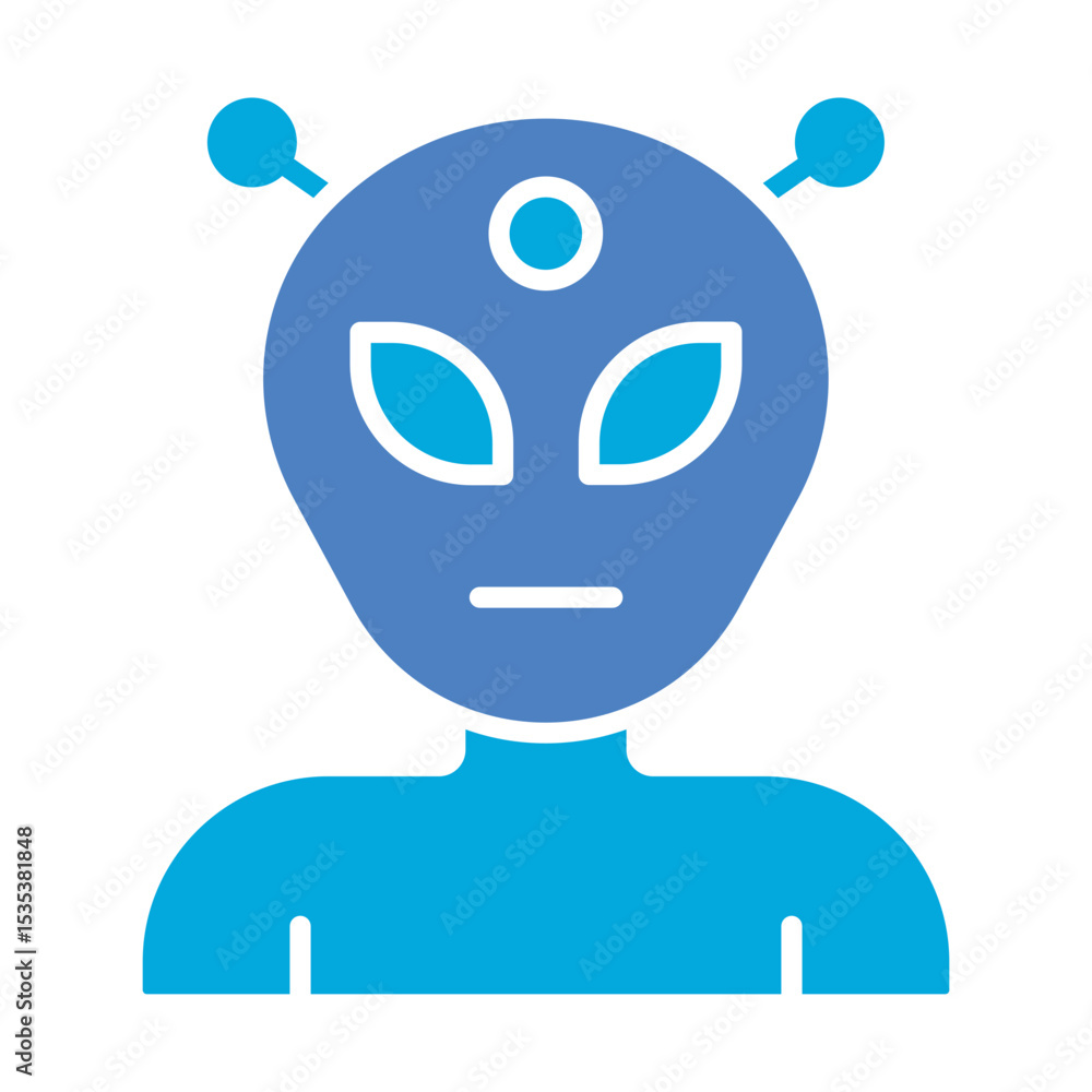 Fototapeta premium Alien Icon