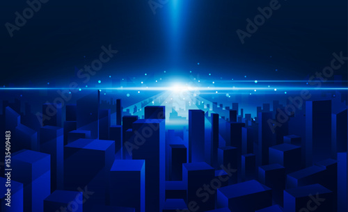 Abstract open Key Door Light out city business Light out success background Hitech communication concept innovation background, vector design