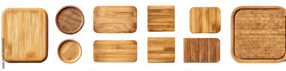 Assorted wooden cutting boards Assorted wooden cutting boards