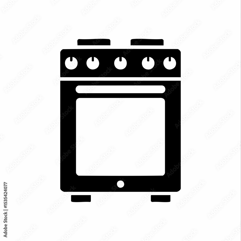 Range Oven IconVector Range Oven IconVector