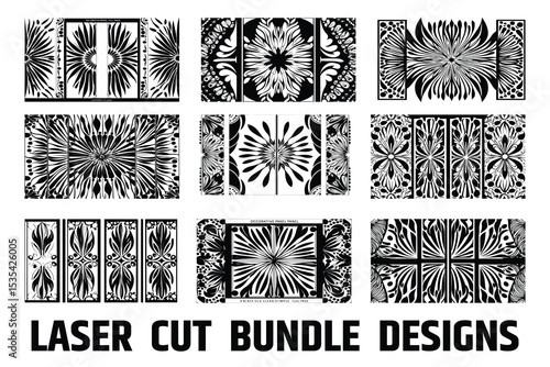 Classic Decorative Laser Cut Wall Panel Designs