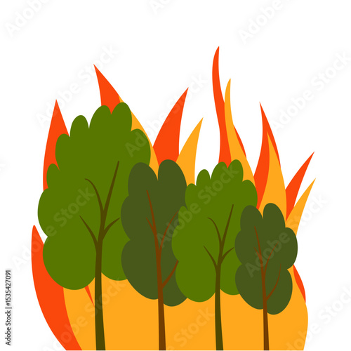 Natural Disaster Forest Fire