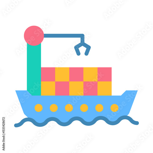 Cargo Ship Icon