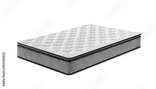 A mattress from the brand new sofa bed on PNG transparent background . Cut-Out Clipping Path With Adobe Photoshop Pen Tool . PNG Transparent sofa bed
