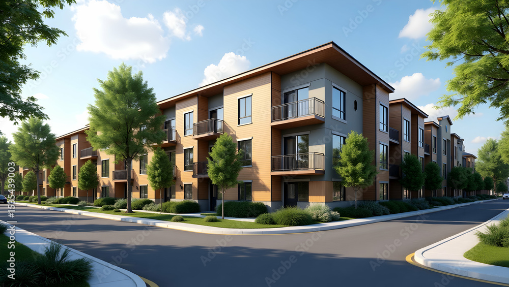 Innovative Urban Development: Addressing Housing Affordability Crisis with Sustainable Construction, Policy Reforms, and Community-Driven Initiatives - Photo Stock Concept Innovative Urban Development: Addressing Housing Affordability Crisis with Sustainable Construction, Policy Reforms, and Community-Driven Initiatives - Photo Stock Concept