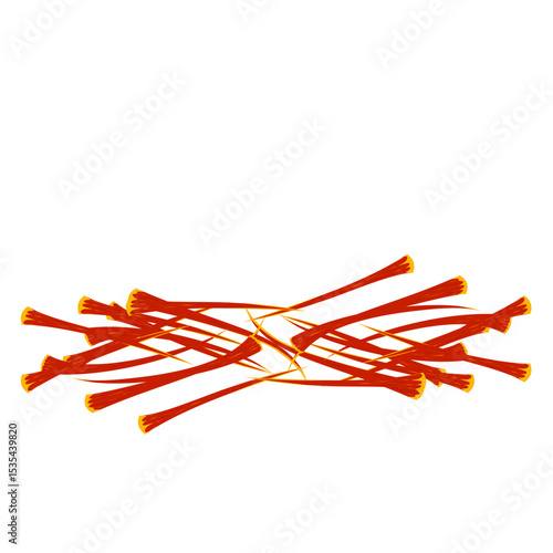 Dry Saffron Stamens