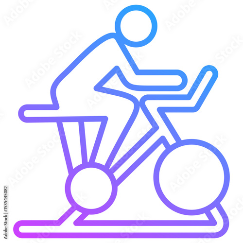 Exercise Bike Icon