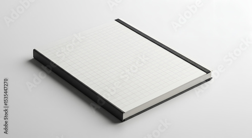 Wallpaper Mural Blank Grid Notebook Mockup Perfect for Design Presentations and Branding Torontodigital.ca