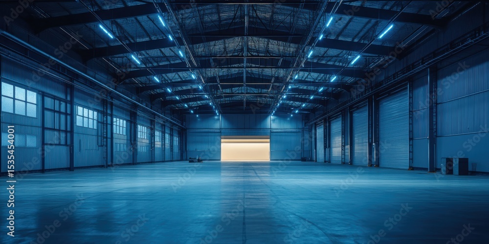 Background view of an empty industrial site Background view of an empty industrial site