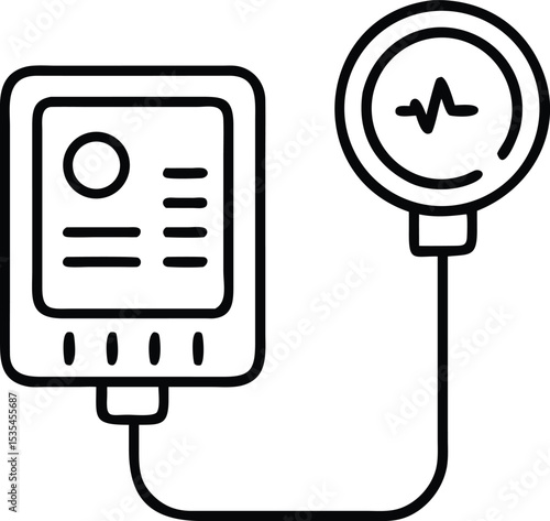 electric plug vector icon