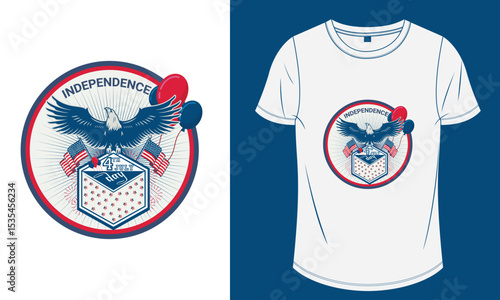 4th of July Independence Day Celebration Design