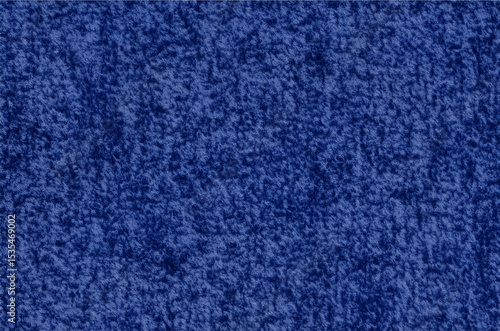 Close-up of a Blue Textured Fabric Surface