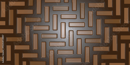 Illustration of a topview of the floor tiles