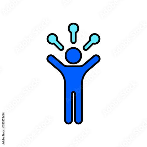 Wallpaper Mural Icon a skill, isolated against a clean background. Torontodigital.ca