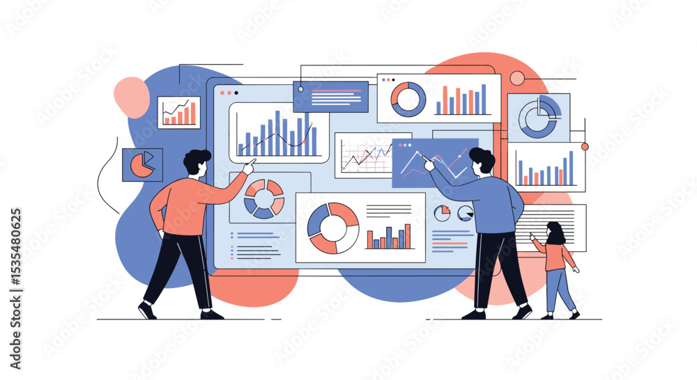 Obraz premium The Art and Science of Modern Data Analysis and Visualization Techniques Guide