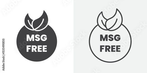Msg free icon Line graphics illustration