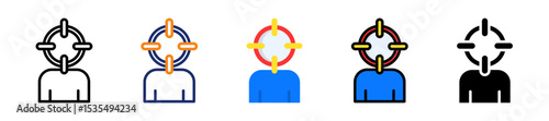 Target Audience Multiple Style Icon