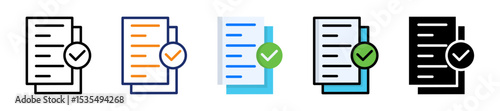 Accepted Multiple Style Icon