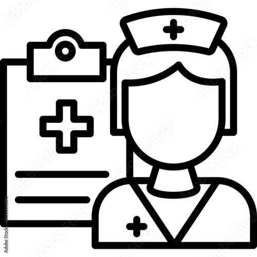 Medical Consulting line icon