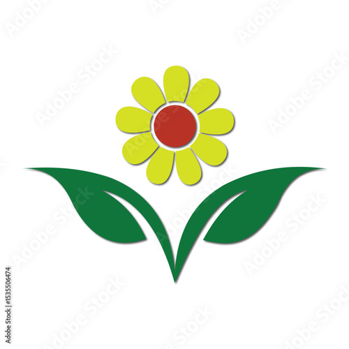 abstract flower design