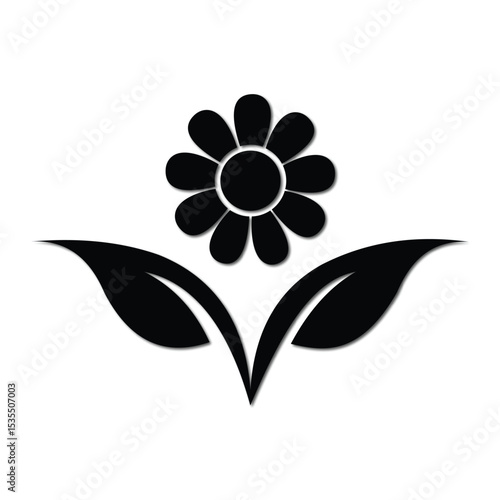 abstract flower design