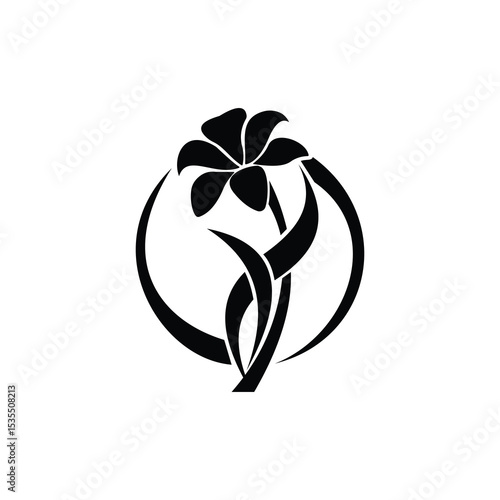 vector illustration of a flower