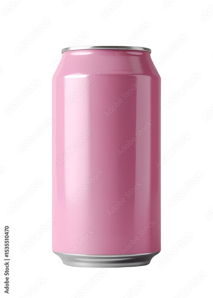 Aluminum pink can mockup transparent background png Aluminum pink can mockup transparent background png